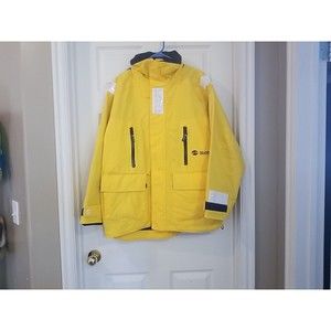 Quark Expeditions Womens Coat Medium Yellow Outer Shell